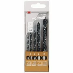 Top 10 ???? Wolfcraft Holzspiralbohrer-Set CV 5-tlg. 8458000, Ø 4 - 10 Mm, 5 Teilig 8458000 Holzspiralbohrer-set 4006885845800 ???? -WOLFCRAFT Shop 20343616 2