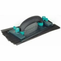 Coupon ???? Wolfcraft 1 Rigips-Set 5 Tlg. Klemmgriff Mit Gitterleinen Bodenleger-Glättekelle ⭐