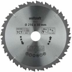Budget ???? Wolfcraft HM-Sägeblatt 216 X 30 X 3,2 Mm ???? 4 Budget ???? Wolfcraft HM-Sägeblatt 216 X 30 X 3,2 Mm ???? -WOLFCRAFT Shop 22921860 3
