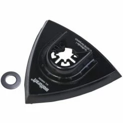 Brandneu ???? Wolfcraft 1 Dreiecks-Haftschleifplatte ????