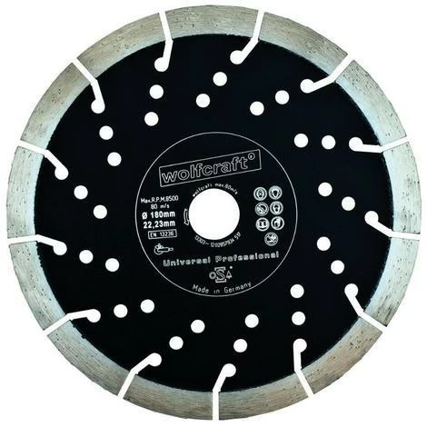 wolfcraft 1 Diamant-Trennscheibe Ø 115 x 22,2 mm Auslauf ❤️ Wolfcraft 1 Diamant-Trennscheibe Ø 115 X 22,2 Mm ???? -WOLFCRAFT Shop 2487192 1