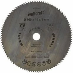 Bester Verkauf ???? Wolfcraft 1 Kreissägeblatt CV, 100 Zähne ø160mm - 6267000 ????