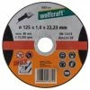 Neu ⌛ Wolfcraft 1 Trennscheibe INOX ø125x1,0x22,2mm ???? -WOLFCRAFT Shop 2510846 1