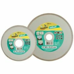 Auslauf ❤️ Wolfcraft 1 Diamant-Trennsch.geschl. ø180x22,2mm ????