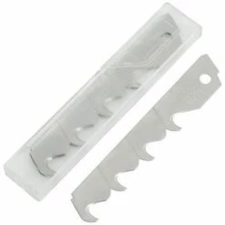 Am billigsten ???? Wolfcraft 5 Haken-Abbrechklingen In Box 18mm ????