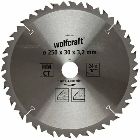Bestpreis ???? Wolfcraft Tischsägeblatt, 250 X 30/20 X 24 ???? 3 Bestpreis ???? Wolfcraft Tischsägeblatt, 250 X 30/20 X 24 ????