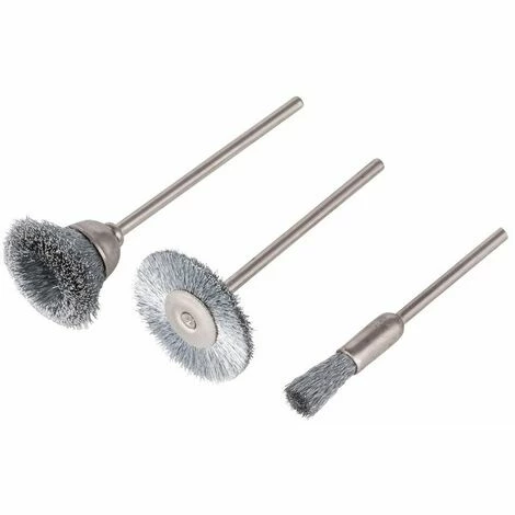 Wolfcraft Edelstahldraht-Bürsten-Set Mini 3-tlg. Top 10 ✔️ Wolfcraft Edelstahldraht-Bürsten-Set Mini 3-tlg. ❤️ -WOLFCRAFT Shop 2931645 1