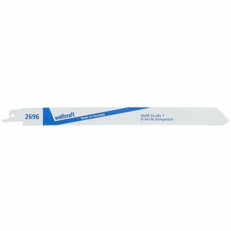 Neu ???? Wolfcraft 2 Säbelsägeblätter BIM L=210mm - 2696000 ???? 3 Neu ???? Wolfcraft 2 Säbelsägeblätter BIM L=210mm - 2696000 ????