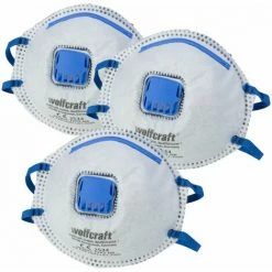 Angebote ???? Wolfcraft Feinstaubmaske FFP2 VC NR ????
