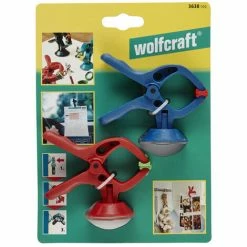 Angebote ???? Wolfcraft Federzwingen-Set Mit Saugnapf Microfix 2-tlg. ????