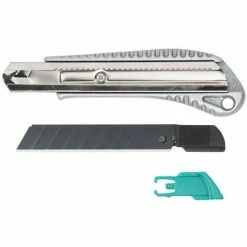 Angebote ???? Wolfcraft Metall-Abbrechklingen-Messer 18 Mm Mit Schwarzer Klinge "Profi-Sharp" ???? 10 Angebote ???? Wolfcraft Metall-Abbrechklingen-Messer 18 Mm Mit Schwarzer Klinge "Profi-Sharp" ???? -WOLFCRAFT Shop 43357590 4