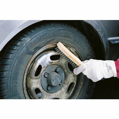 Wolfcraft Stahldraht-Handbürste 4-reihig Coupon ???? Wolfcraft Stahldraht-Handbürste 4-reihig ???? -WOLFCRAFT Shop 43357623 3