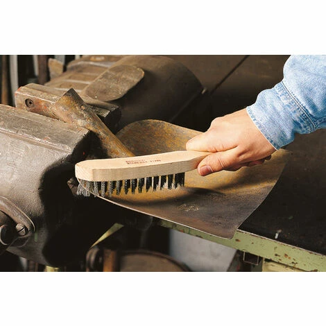 Wolfcraft Stahldraht-Handbürste 4-reihig Coupon ???? Wolfcraft Stahldraht-Handbürste 4-reihig ???? -WOLFCRAFT Shop 43357623 4