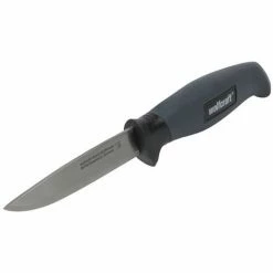 Auslauf ???? Wolfcraft Outdoormesser Mit Glatter Klinge Und Köcher ????