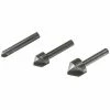 Rabatt ???? Wolfcraft 2504000 Kegelsenker-Set 3teilig 6 Mm, 12 Mm, 16 Mm Werkzeugstahl Zylinderschaft 1 Set ????