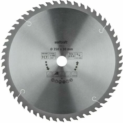 Neu ???? WOLFCRAFT Tischkreissägeblatt HM, Serie Orange 350mm ???? 3 Neu ???? WOLFCRAFT Tischkreissägeblatt HM, Serie Orange 350mm ????