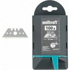 Brandneu ???? WOLFCRAFT 100 Profi Trapezklingen 0,65x52mm ❤️ 5 Brandneu ???? WOLFCRAFT 100 Profi Trapezklingen 0,65x52mm ❤️ -WOLFCRAFT Shop 55655265 4