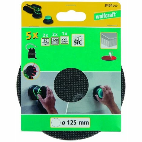 Auslauf ???? Wolfcraft Haft-Gitterleinen Sort. 125 Mm 5 Stück Silizium Carbid Haft-gitterleinen Carbid 0761122174 Sort Wolfcraft ???? 3 Auslauf ???? Wolfcraft Haft-Gitterleinen Sort. 125 Mm 5 Stück Silizium Carbid Haft-gitterleinen Carbid 0761122174 Sort Wolfcraft ????