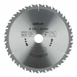 Bestes Angebot ⌛ Handkreissägeblatt HM Z=30 235x3,2x30mm Wechselzahn Wolfcraft ????