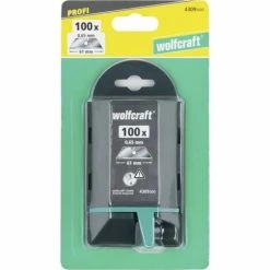 Coupon ???? Wolfcraft Trapezklingen Profi 0,65 X 61 Mm Wolfcraft Profi Trapezklingen 07600511470141 Wolfcraft Trapezklingen ????