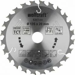 Billig ???? Wolfcraft Kreissägeblatt Ø 135 Mm, Bohrung Ø 20 Mm Hartmetall Sägeblatt ???? -WOLFCRAFT Shop 67624263 3