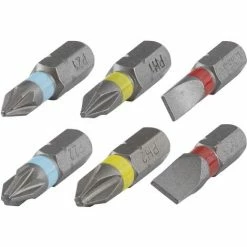 Angebote ✨ Wolfcraft 2444000 - 6 Massive Bits Bestehend Aus: ????