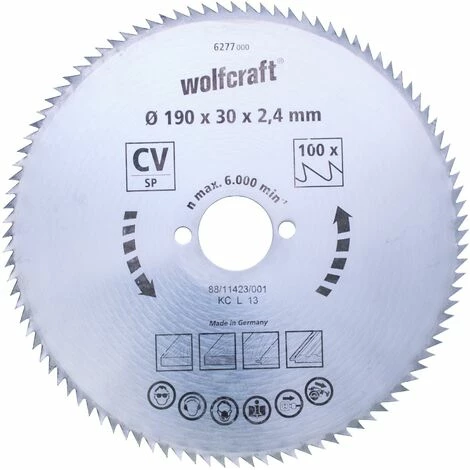Neu ✔️ Wolfcraft Kreissägeblätter Dünne Schnittfuge 150 X 20 Mm 100 Zähne ???? 7 Neu ✔️ Wolfcraft Kreissägeblätter Dünne Schnittfuge 150 X 20 Mm 100 Zähne ???? – Bild 5